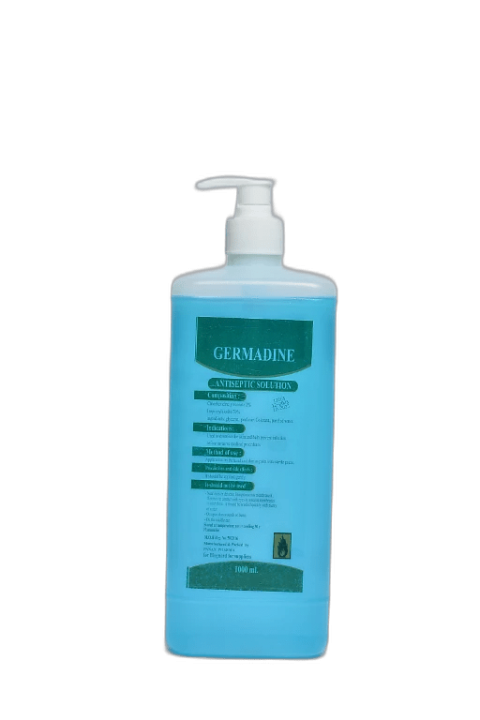 Germadine Antiseptic Solution.